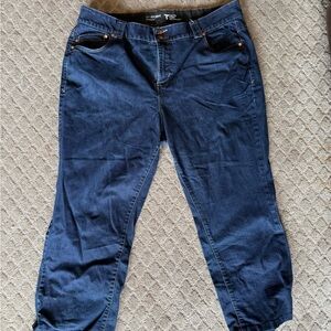 Lane Bryant Blue Stretchy Boyfriend Jeans - worn once